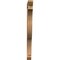 Ekena Millwork Funston Slat Smooth Bracket, Western Red Cedar, 3 1/2"W x 38"D x 46"H BKT04X38X46FST06SWR - alternate 3